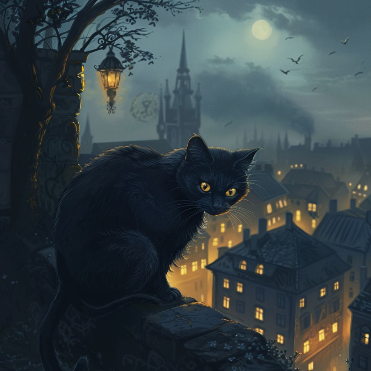 Stray Black Cat Crying At Night Spiritual Meaning