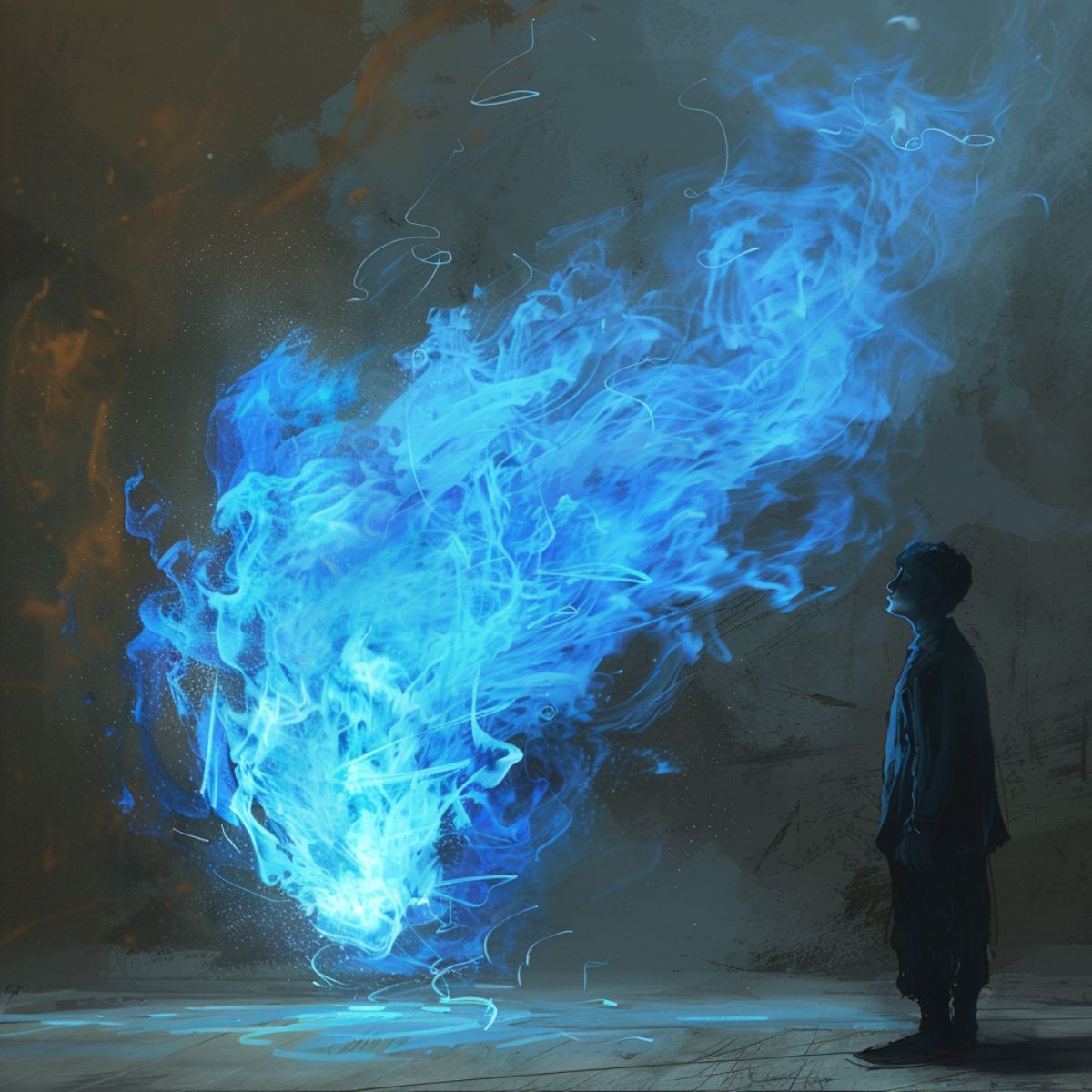 blue flame meaning