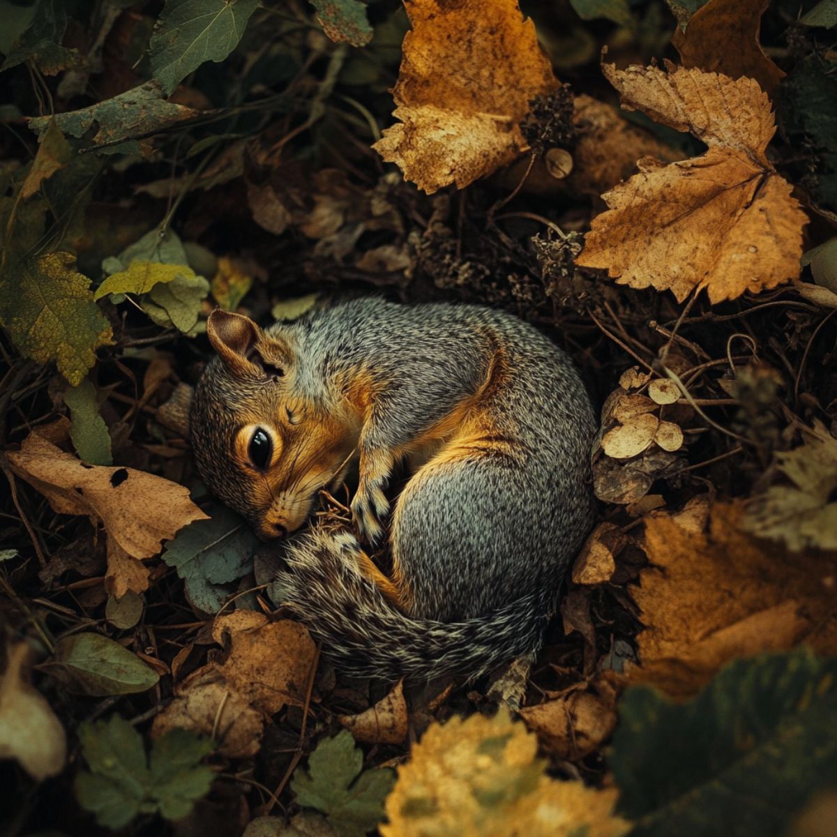 dead squirrel spiritual meaning