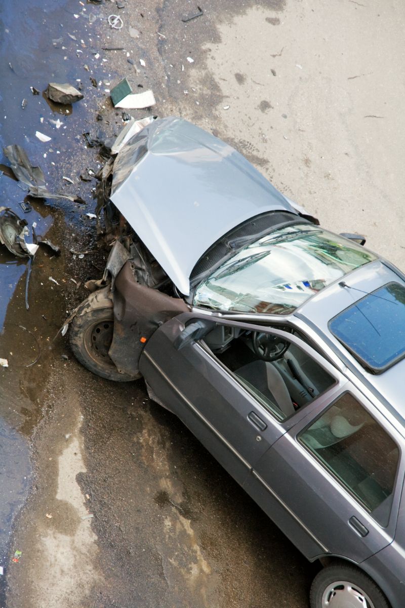 spiritual meaning of car accident