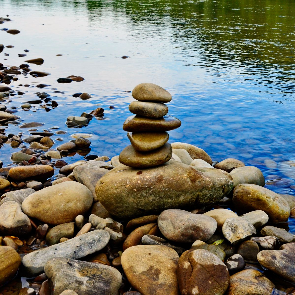 stacking rocks buddhism meaning