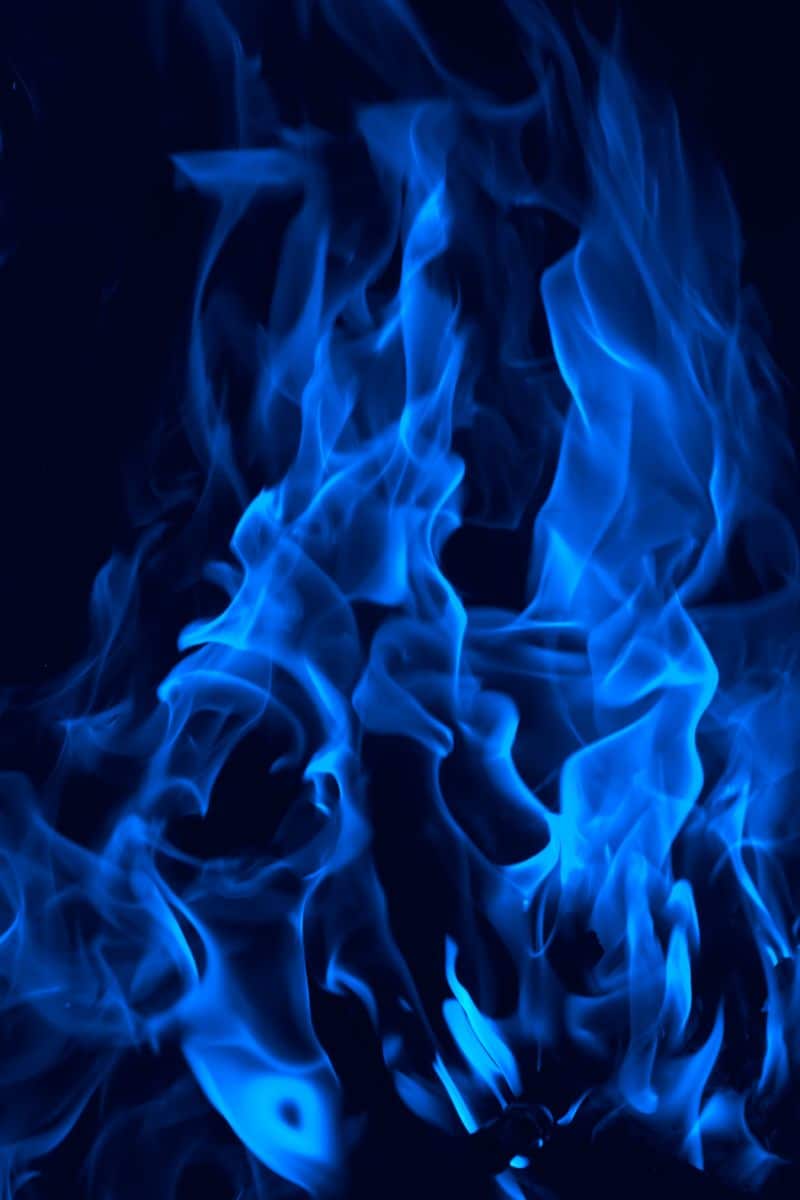 what does blue fire symbolize