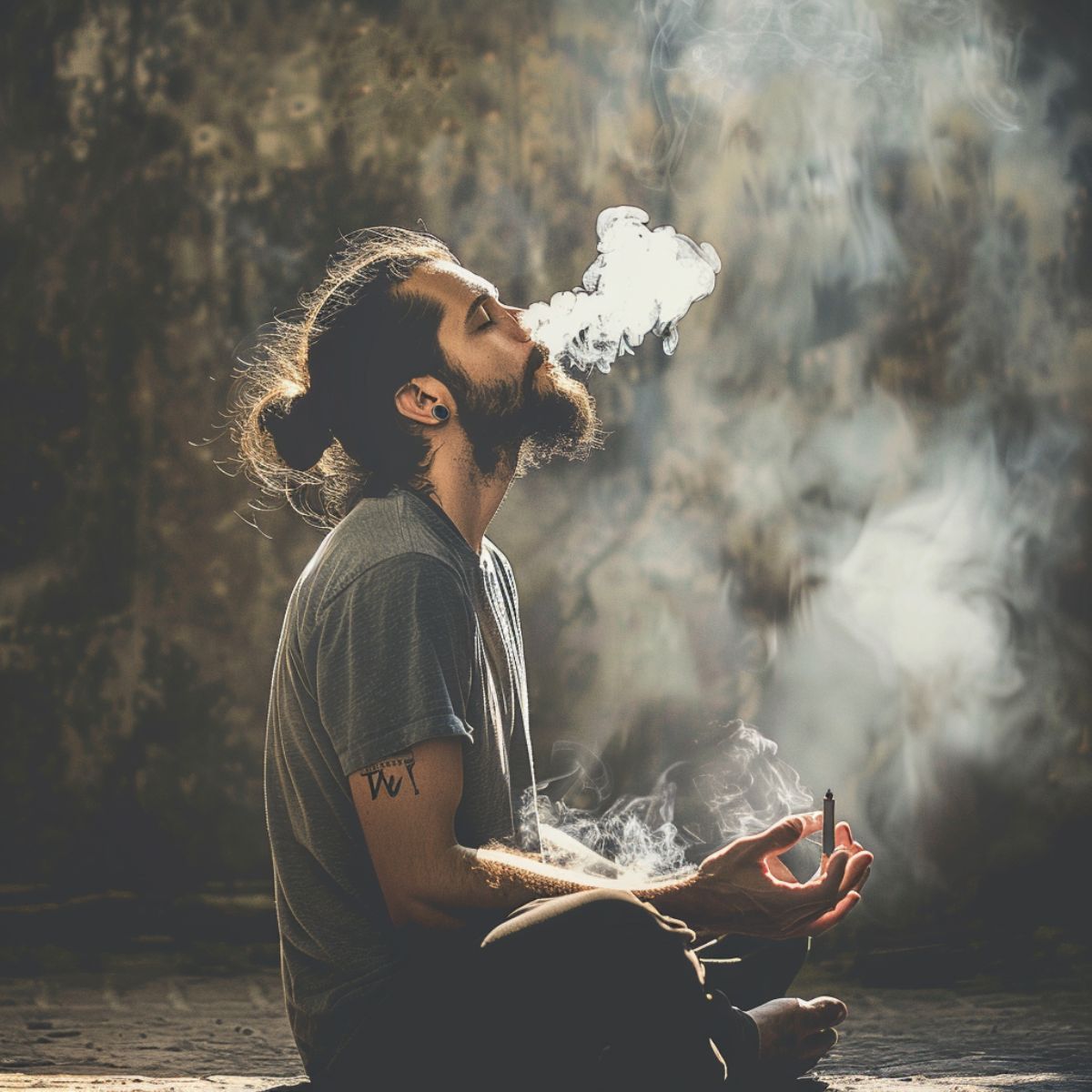 what does smelling smoke mean spiritually