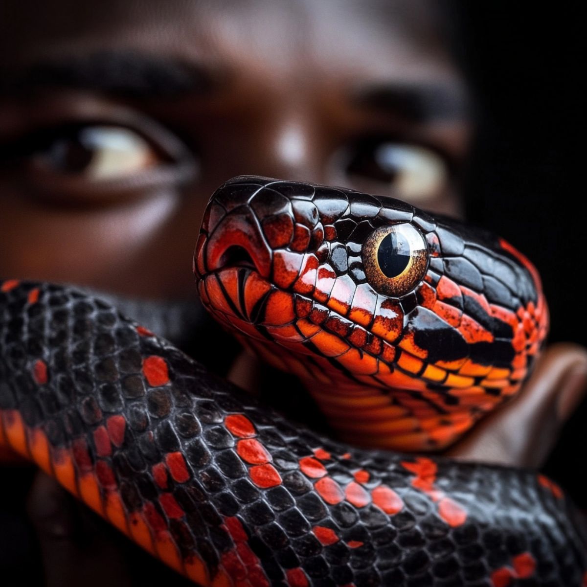 Spiritual Meaning Of Red And Black Snake