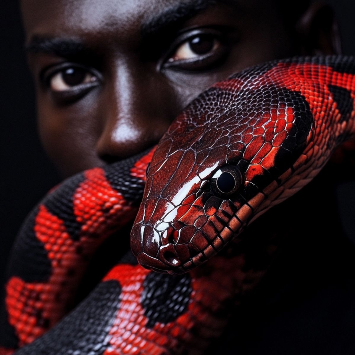 black snakes spiritual meaning