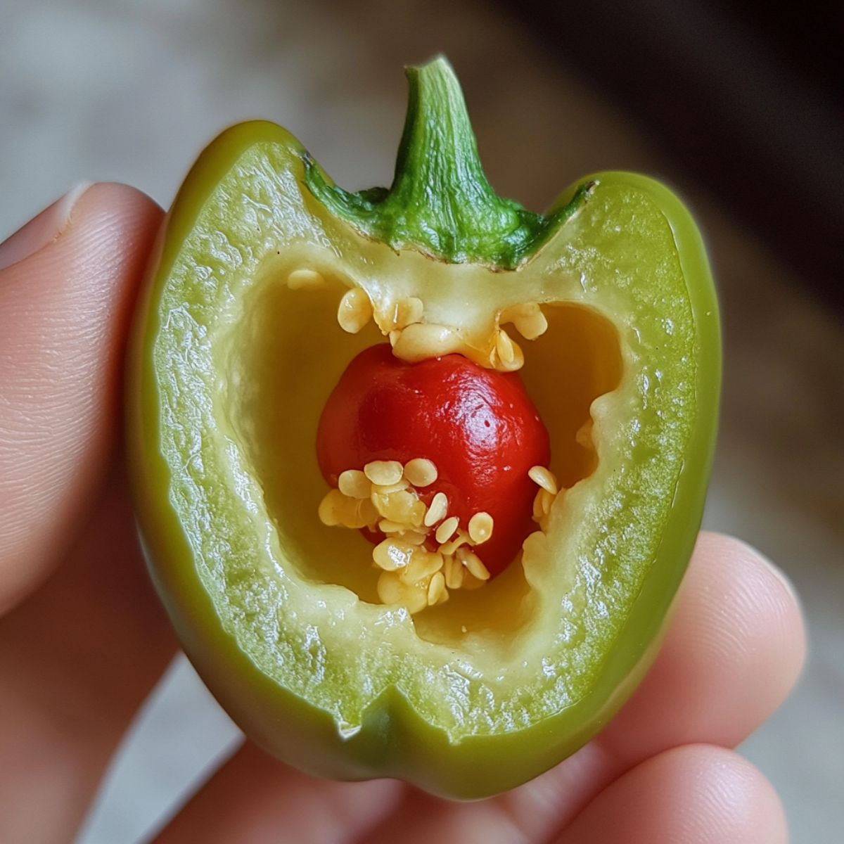 pepper inside a pepper