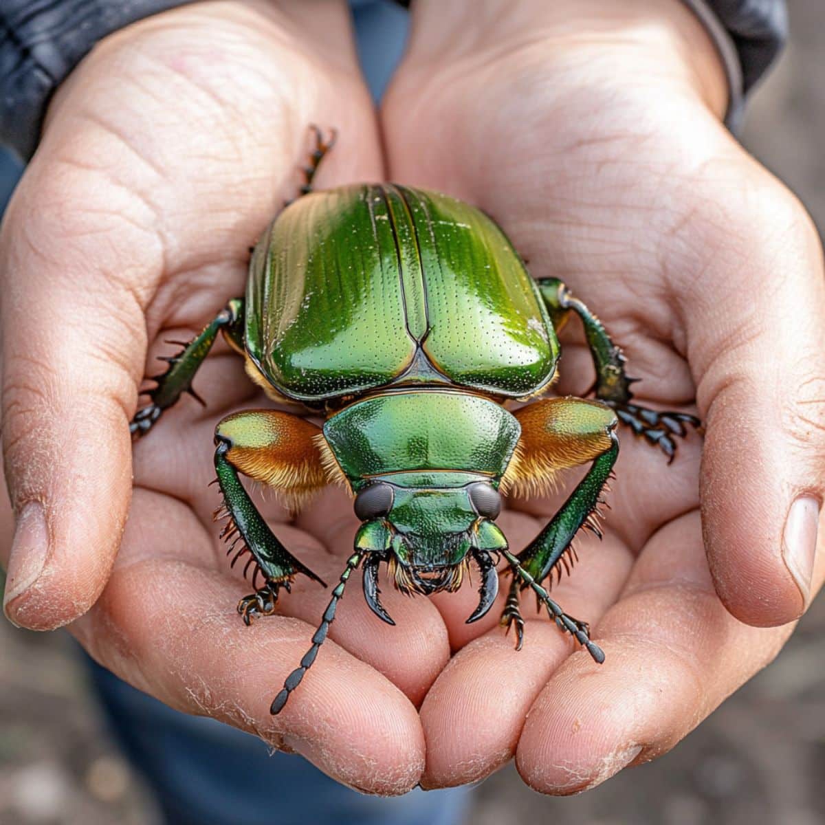 Green June Beetle - Spiritual Meanings