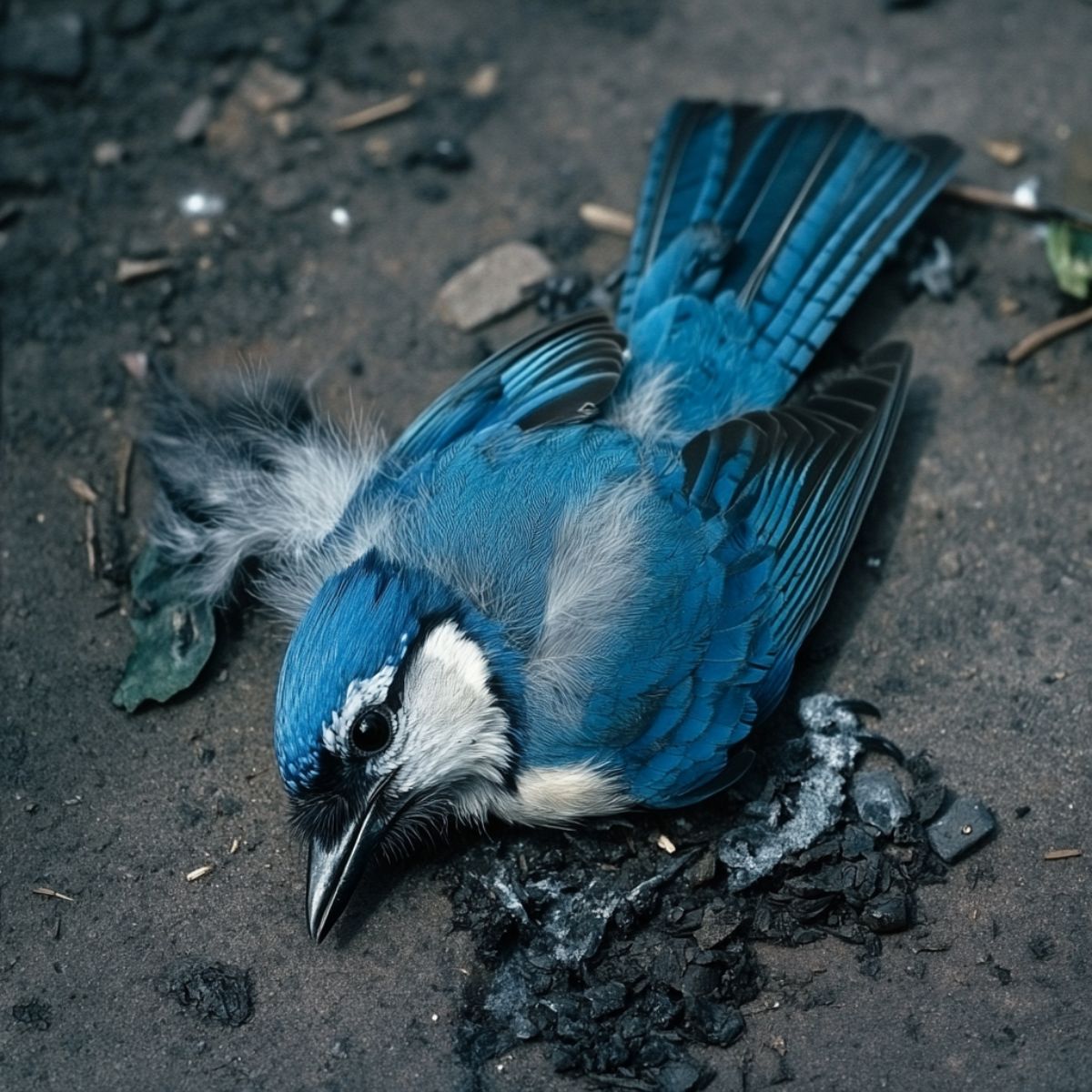 dead blue jay meaning