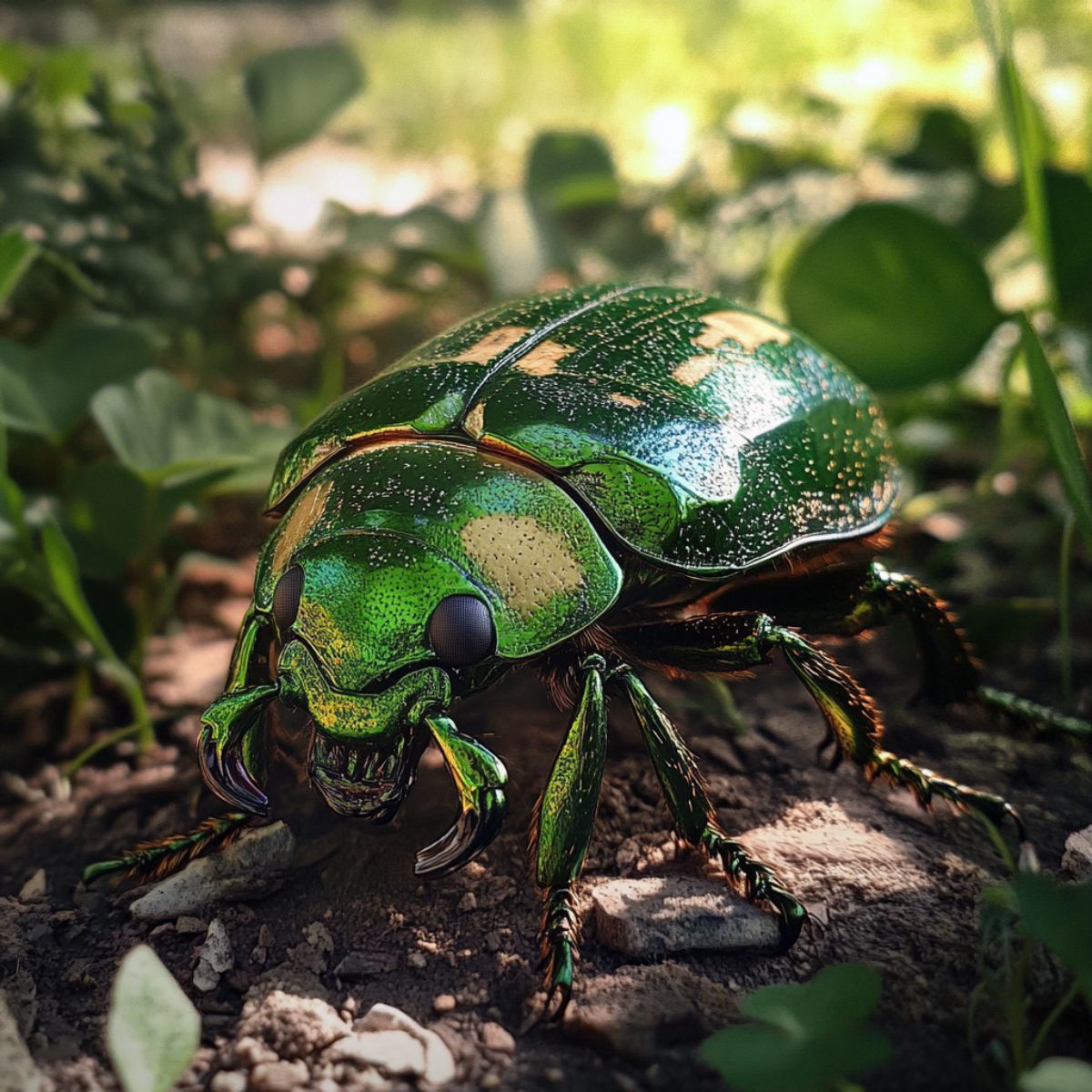 green beetle spiritual meaning