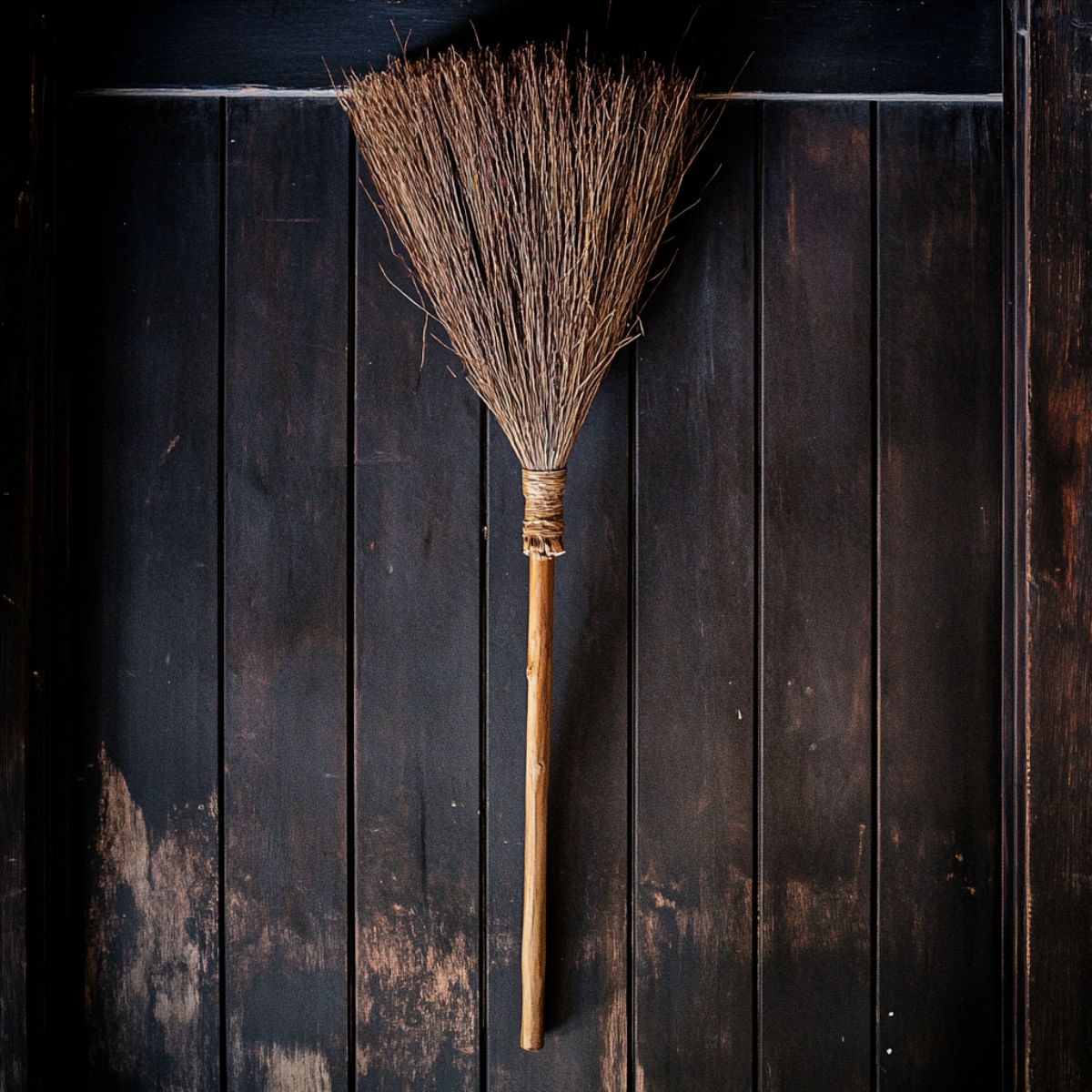 spiritual meaning of broom standing