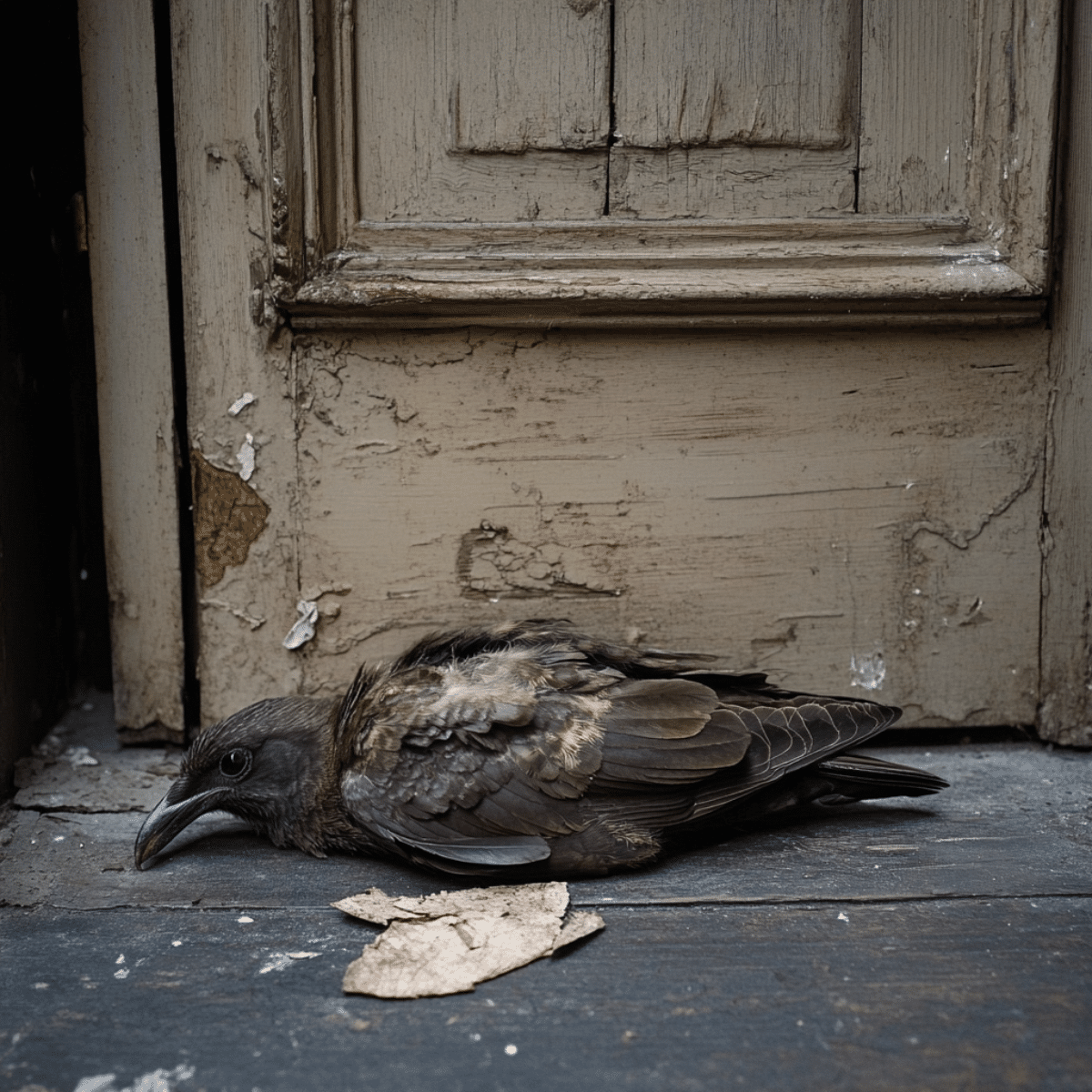 spiritual meaning of dead bird on doorstep christianity