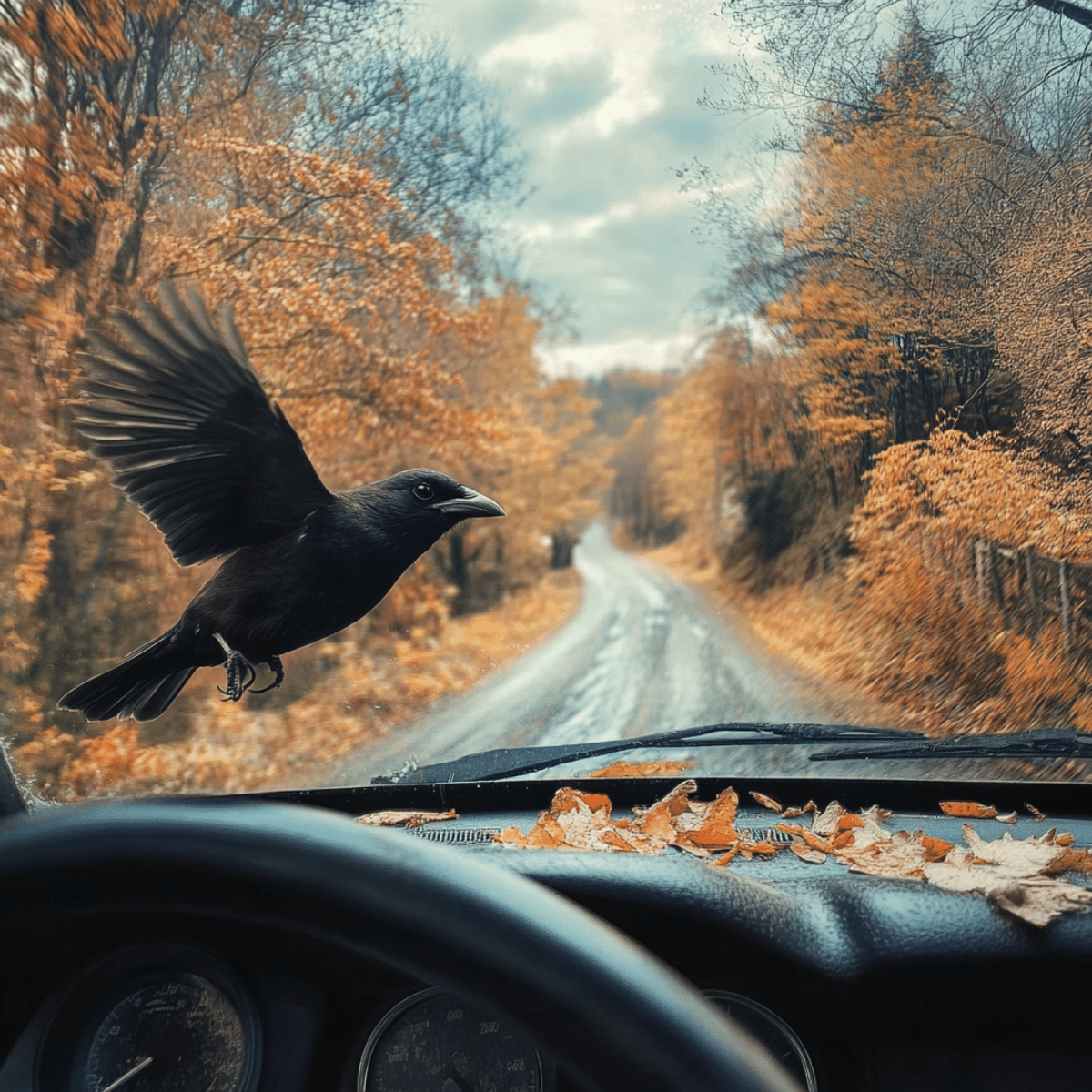 spiritual meaning of hitting a bird with your car