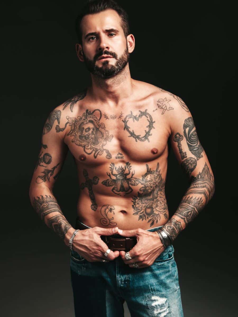 spiritual tattoos for men with meaning