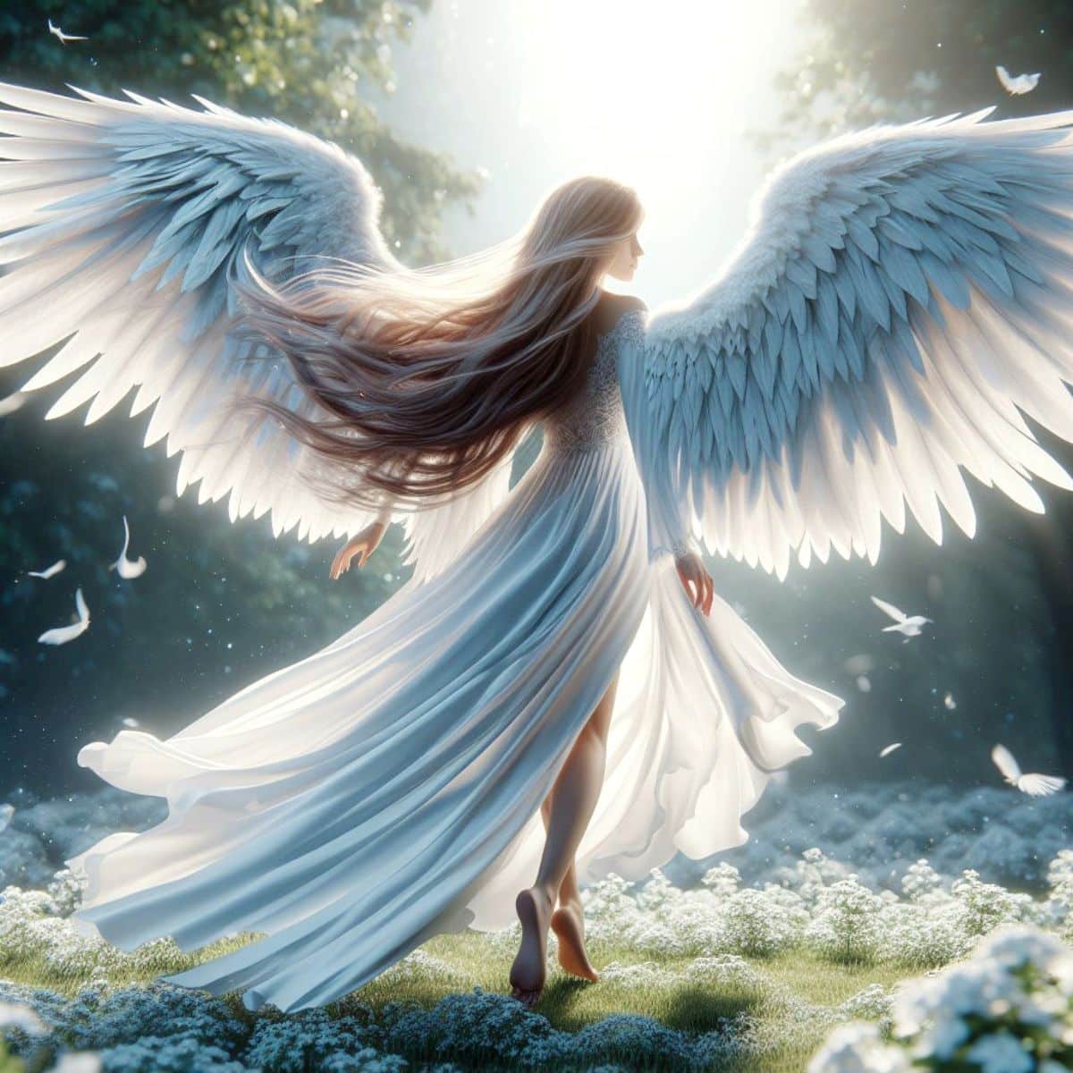 angel with wings