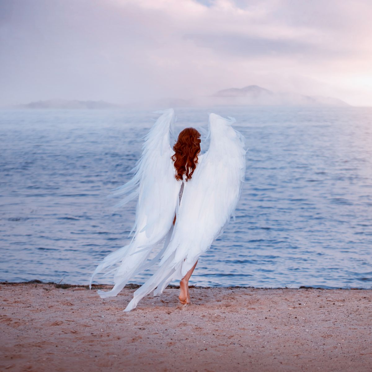 what do angel wings symbolize